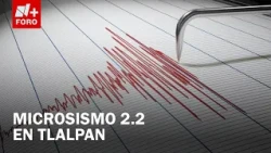 2.2 magnitude microsism recorded with epicenter in Tlalpan, Mexico City