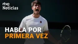 ALCARAZ habla por PRIMERA VEZ de su RUPTURA profesional con FERRERO | RTVE