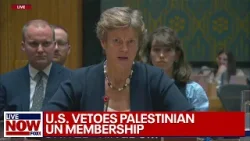 US vetoes Palestinian UN membership | LiveNOW from FOX