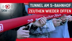 Nach 6 Jahren: Tunnel am S-Bahnhof Zeuthen wieder offen