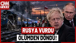 Alarm in Europe: Russian UAV Hits Train Carrying Boris Johnson! Where Does Putin Stand on the Att...