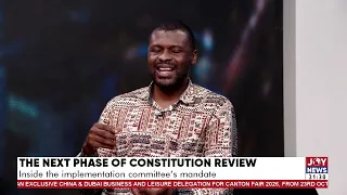 The next phase of constitution review: The Prempeh Committee presented a good report to the govt.