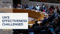 The UN's effectiveness in halting wars and global crises questioned