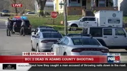 2 dead in Adams County shooting, BCI says