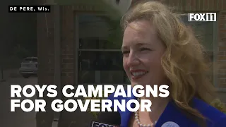 Kelda Roys campaigns in De Pere; Closing argument before Democratic primary election for governor