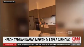 Heboh Temuan kamar Mewah di lapas Cibinong