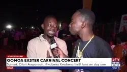 Концерт Пасхального карнавала в Гомоа: Самини, Офори Ампонса, Квабена Квабена восхищают поклонник...