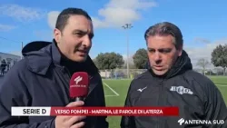 21 FEBBRAIO 2026 - SERIE D: VERSO POMPEI - MARTINA, LE PAROLE DI LATERZA