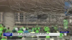 В воскресенье в Грант-парке в центре Чикаго пройдет забег Shamrock Shuffle, в котором примут учас...