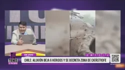 Chile: Mudslide leaves six injured and catastrophe zone declared