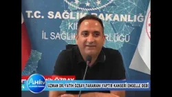 Uzman Doktor Fatih Özbay Taramanı Yaptır Kanseri Engelle Dedi Uzman Doktor Fatih Özbay Taramanı Yaptır Kanseri Engelle Dedi