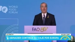 Abinader continúa su viaje por Europa