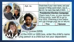 Немногие налогоплательщики делают пожертвования в фонд президентской избирательной кампании.