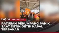 Menurut Kesaksian Penumpang Api Keluar dari Area Mesin Kapal Batumandi | Kabar Utama