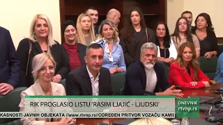 RIK proglasio izbornu listu "Rasim Ljajić - Ljudski" pod rednim brojem 4