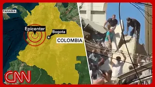 Meteorologist: Colombia's 7.4 magnitude earthquake 'very rare'