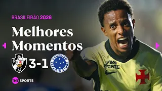 TCHÊ TCHÊ BRILHA, VASCO SE IMPÕE E VENCE EM CASA! VASCO 3 X 1 CRUZEIRO