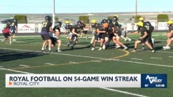 Royal High School football team extends historic winning streak to 54 games