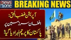 Pak Army Soldiers Wave National Flag After Capturing Afghan Checkposts | Breaking News | News One