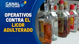 Operation against adulterated liquor in Bogotá and debate over militarization | Channel 1 News