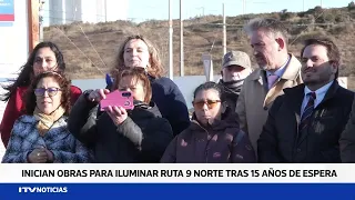 Road improvement works begin on Route 9 between Punta Arenas and the airport