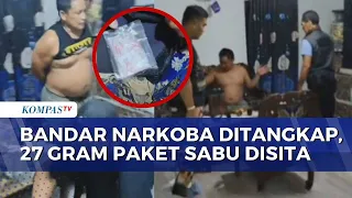 Drug Dealer Arrested in Lampung, Police Seize 27 Grams of Methamphetamine Packages Ready for Dist...