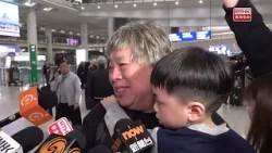 迪拜機場有限度復飛後首班直航航班抵港　有港人稱非常開心