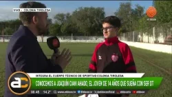 EL DT MÁS JOVEN: conocemos a Joaquín Ciani Ahado y su admiración por Scaloni EL DT MÁS JOVEN: conocemos a Joaquín Ciani Ahado y su admiración por Scaloni