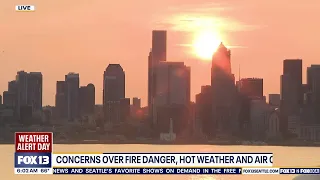 WA wildfire smoke impacting Seattle air quality