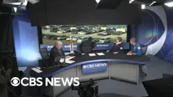 CBS Evening News studio shakes as Artemis II takes off CBS Evening News studio shakes as Artemis II takes off