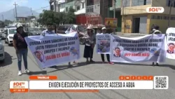 Trujillo: exigen ejecución de proyectos de acceso a agua