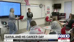Saraland High School stages Career Day
