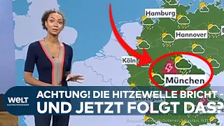 GERMANY COOLS DOWN: Heat wave ends | Severe thunderstorms looming in the south!