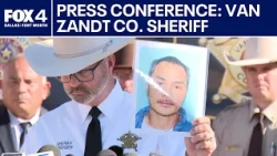 Van Zandt Co. Press Conference: Deputy Adam Sherifi and Canton house fire