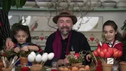 დეკორაციული კვერცხის შეღებვა-თეონა რუხაძე-გელოვანი; ბათ-კვირის დილა-2026.04.11