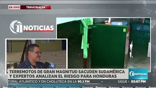 Major Earthquakes Shake South America and Experts Analyze Potential Impact on Honduras