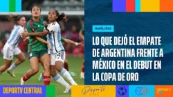 ANÁLISIS - El empate de Argentina con México en el debut de la Gold Cup dejó buenas sensaciones