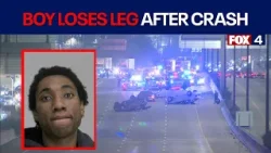 7-year-old loses leg after New Year’s crash flips car