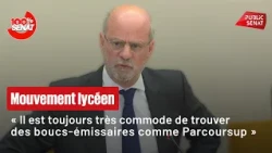 Parcoursup assessment, high school and baccalaureate reforms: hearing of Jean-Michel Blanquer