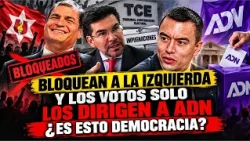 ¿NOS ENFADAMOS? ¿Cerco electoral Ecuador? Denuncian que quieren sacar candidatos antes de las urnas