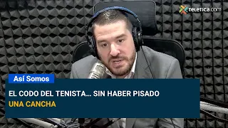 El codo del tenista… sin haber pisado una cancha