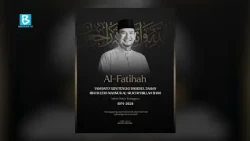 KING & QUEEN EXTEND CONDOLENCES TO SULTAN OF TERENGGANU ON BROTHER'S PASSING
