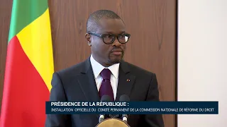 Presidency of the Republic: Official Installation of the Standing Committee