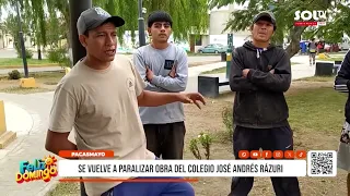 Pacasmayo: José Andrés Rázuri school construction project halted once again