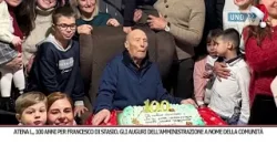 SRV ATENA LUCANA, 100 ANNI PER FRANCESCO DI STASIO