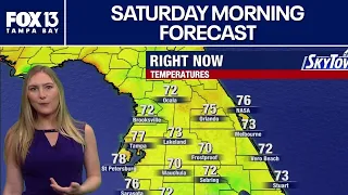 Tampa weather | Saturday morning forecast