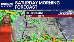Tampa weather | Saturday morning forecast