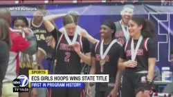 ECS girls basketball wins first ever state title