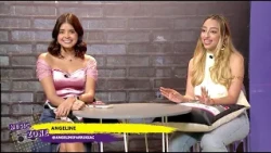 La actriz y cantante ANGELINE presenta su vídeo musical "CONECTEMOS"💋💿 | Music Zone