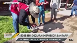 Sedes declara emergencia sanitaria por casos de dengue y chikungunya en Beni